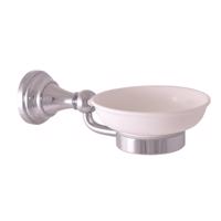 RAV Slezák MORAVA RETRO Koupelnový doplněk Mýdlenka keramická, Chrom MKA0300 MKA0300