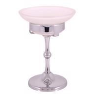 RAV Slezák MORAVA RETRO Koupelnový doplněk Mýdlenka keramická, Chrom MKA0301 MKA0301