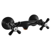 RAV Slezák MORAVA RETRO Sprchová baterie, Černá matná, 150 mm MK180.5CMAT