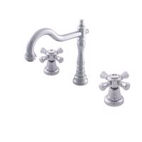 RAV Slezák MORAVA RETRO Umyvadlová baterie s výpustí, Chrom, 1/2" MK332.5