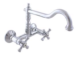 RAV Slezák MORAVA RETRO Umyvadlová/dřezová baterie, Chrom, 150 mm MK302.5/28