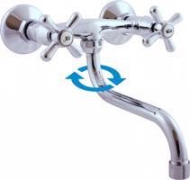 RAV Slezák MORAVA Umyvadlová/dřezová baterie, Chrom, 150 mm MK101.5/21