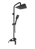 RAV Slezák NIL Sprchový systém s vodovodní baterií, Černá mat NL182.5/7-04CMAT NL182.5/7-04CMAT