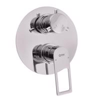 RAV Slezák NIL Vanová/Sprchová baterie podomítková 2-cestná s tělesem, Chrom NL286K NL286K