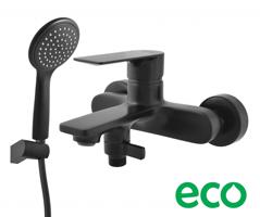 RAV Slezák NIL Vanový set s baterií, Černá matná NL154.5/2CMAT NL154.5/2CMAT