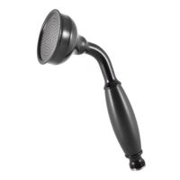 RAV Slezák RETRO Ruční sprcha , Černá matná KS0017C KS0017C