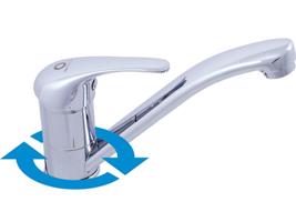 RAV Slezák SÁZAVA Umyvadlová baterie bez výpusti, Chrom, 1/2", SA015.5