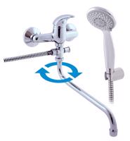 RAV Slezák SÁZAVA Vanová/Umyvadlová baterie, Chrom, 150 mm, SA056.5/1