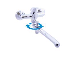 RAV Slezák SÁZAVA Vanová/Umyvadlová baterie, Chrom, 150 mm, SA057.5