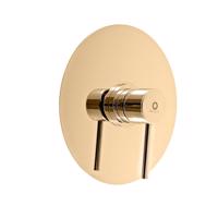 RAV Slezák SEINA Sprchová baterie podomítková 1-cestná s tělesem, Zlatá lesklá SE983LZ SE983LZ