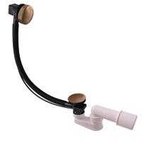 RAV Slezák Sifon vanový automat komplet, 600mm, Stará mosaz (Bronz) MD0588PSM MD0588PSM