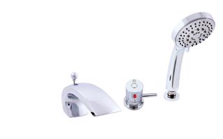 RAV Slezák TERMOSTATICKÁ Vanová baterie 3-otvorová, Chrom, 1/2" DT272.5S