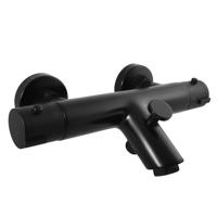 RAV Slezák TERMOSTATICKÁ Vanová baterie, Černá matná TRM54.5CMAT TRM54.5CMAT