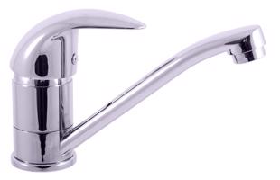 RAV Slezák Umyvadlová baterie pro nízkotlaké ohřívače bez výpusti, Chrom, 1/2" E415.5