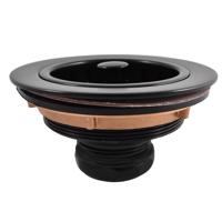 RAV Slezák Výpusť dřezová 6/4", Černá matná MD0819CMAT MD0819CMAT