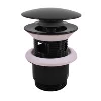 RAV Slezák Výpusť umyvadlová CLICK-CLACK 5/4", Černá matná MD0784CMAT MD0784CMAT