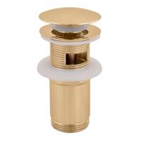 RAV Slezák Výpusť umyvadlová CLICK-CLACK 5/4", Zlatá lesklá MD0484Z MD0484Z