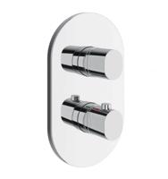 RAVAK Chrome II Termostatická baterie pod omítku, pro 2 spotřebiče, chrom X070455