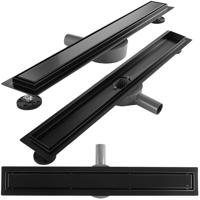 REA Lineární sprchový žlab Neox pro černá 70 REA-G7802