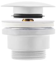 REA Umyvadlová výpusť click-clack bílá REA-A2361