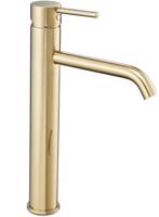 REA Vysoká umyvadlová baterie Lungo zlatá REA-B9409