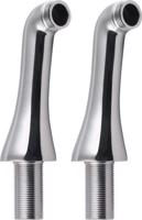 SAPHO ANTEA připojení pro instalaci vanové baterie na okraj vany (pár), chrom 9851