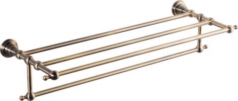 SAPHO DIAMOND police na ručníky s hrazdou, 600, bronz 1318-14