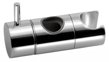 SAPHO Držák pro sprchovou tyč 20, mosaz/chrom ND1202-06