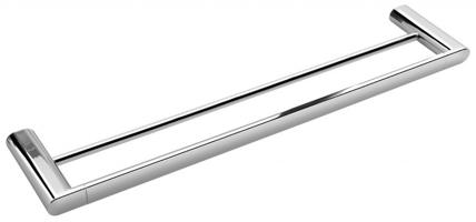 SAPHO FLORI dvojitý držák ručníků 600x127, chrom RF011