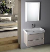 SAPHO Koupelnový set NIRONA 70, dub Mocca KSET-020