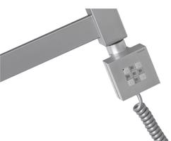 SAPHO KTX topná tyč s termostatem, 300 W, stříbrná KTX-S-300