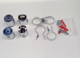 SAPHO MANISA montážní uchycení, chrom NDIZ11