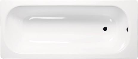 SAPHO Obdélníková smaltovaná vana 160x70x39cm, bílá V160X70