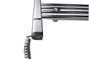 SAPHO ONE D topná tyč s termostatem, 600 W, levá, chrom ONE-DL-C-600