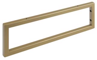 SAPHO Podpěrná konzole 490x150x20, lakovaná ocel, zlato mat, 1 ks 30367