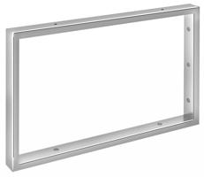 SAPHO Podpěrná konzole 490x330x40, ocel, chrom, 1 ks 30374