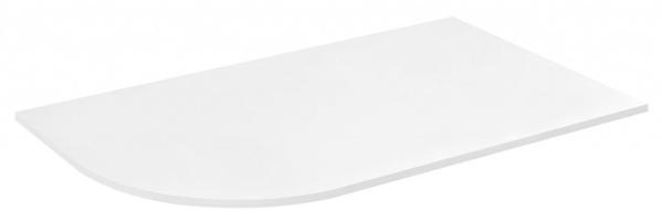 SAPHO PULSE deska Rockstone 755x12x455, pravá, bílá mat BM760-0101