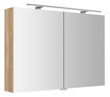 SAPHO RIWA galerka s LED osvětlením, 101x70x17cm, dub alabama RIW100-0022