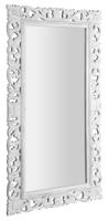 SAPHO SCULE zrcadlo ve vyřezávaném rámu 80x150cm, bílá IN328