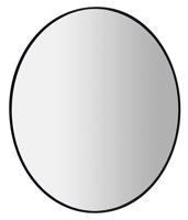 SAPHO SHARON kulaté zrcadlo s LED podsvícením ø 80cm, černá mat 31255CI