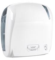 SAPHO SKIN zásobník na papírové ručníky v roli, Autocut, 33x37,1x22,1cm, ABS, bílá A88410