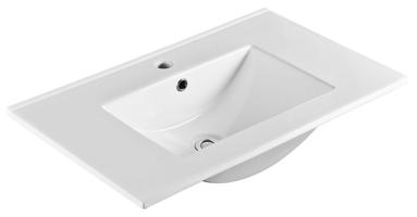 SAPHO SLIM keramické umyvadlo, nábytkové, 70x46,5cm, bílá 1601-70