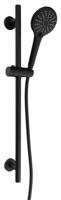 SAPHO Sprchová souprava, posuvný držák 700, černá mat SC515