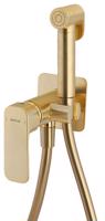SAPHO SPY podomítková bidetová baterie se Stop sprškou, zlato mat PY13/19