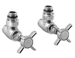 SAPHO STAR připojovací sada ventilů ruční rohová, chrom CP5020S