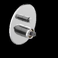 SAPHO ULTRAMIX tělo podomítkové sprchové baterie, 2 výstupy, chrom UT042-1