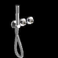 SAPHO ULTRAMIX tělo podomítkové sprchové/vanové baterie s ruční sprchou, 2 výstupy, chrom UT045-1