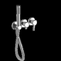 SAPHO ULTRASAN podomítková sprchová/vanová baterie s ruční sprchou, 2 výstupy, chrom UT045V