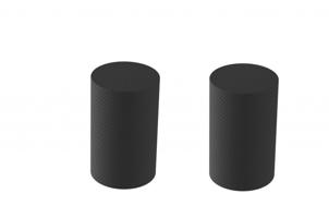 SAPHO ULTRATAP ovládací páka, pár, černá mat UT017TB-1