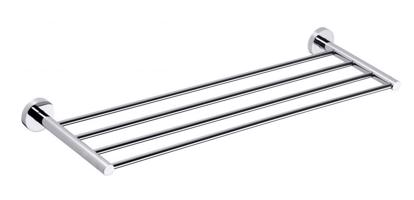 SAPHO X-ROUND E polička na ručníky 600, chrom XR412